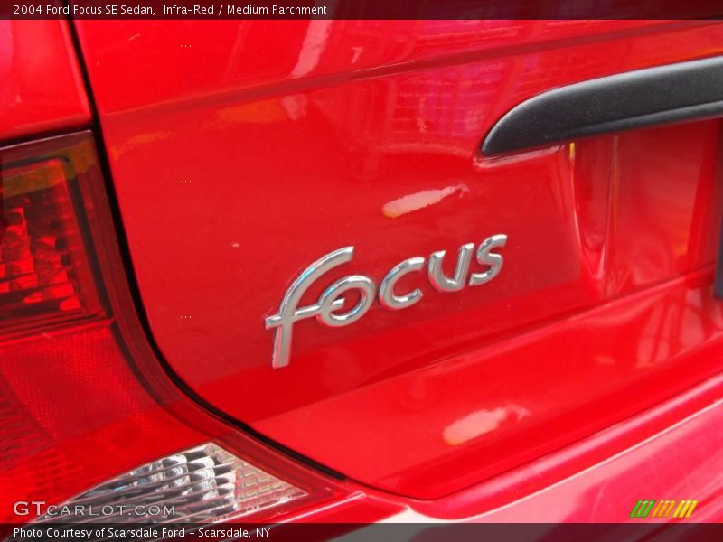 Infra-Red / Medium Parchment 2004 Ford Focus SE Sedan
