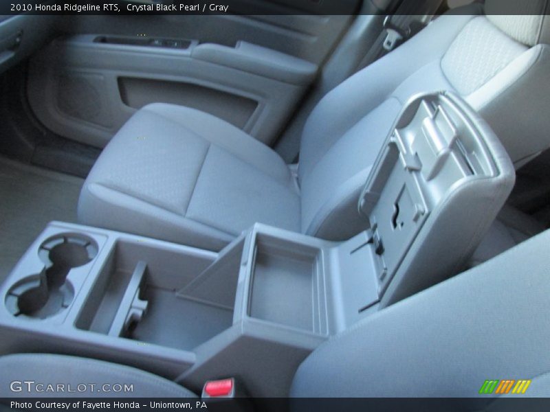 Crystal Black Pearl / Gray 2010 Honda Ridgeline RTS