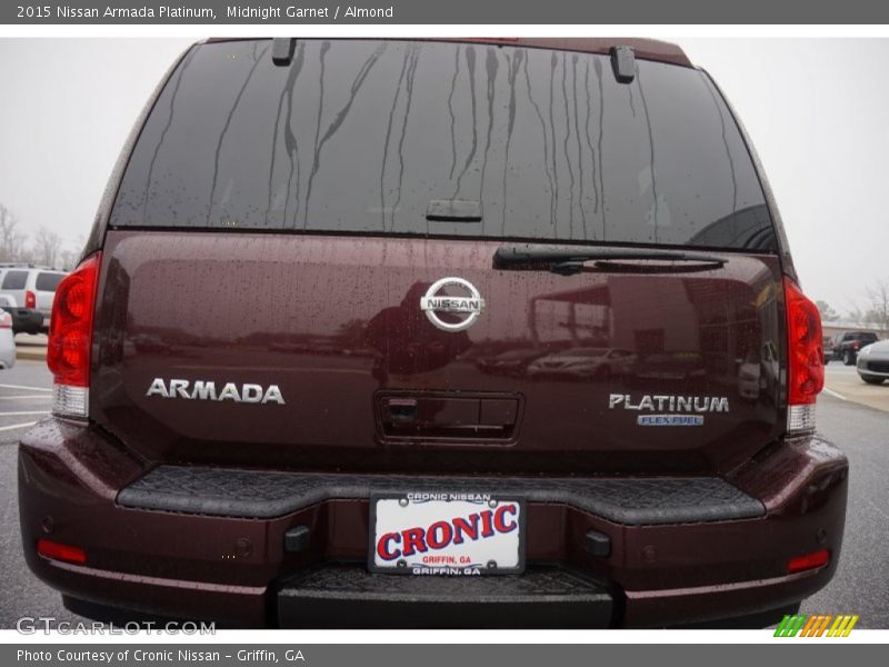 Midnight Garnet / Almond 2015 Nissan Armada Platinum