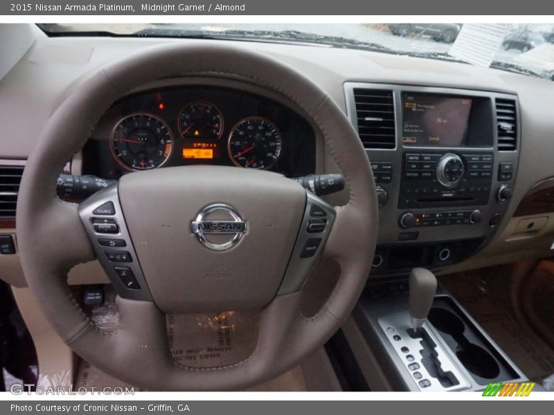  2015 Armada Platinum Steering Wheel