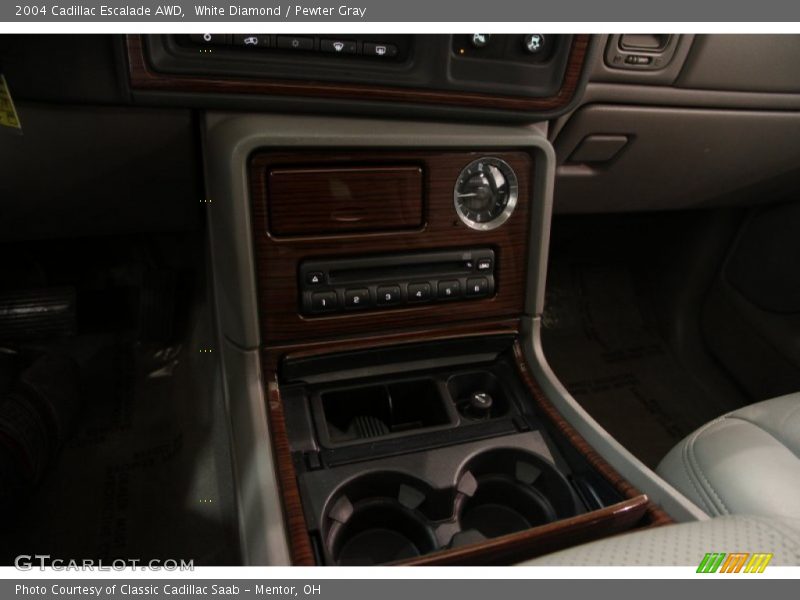 White Diamond / Pewter Gray 2004 Cadillac Escalade AWD
