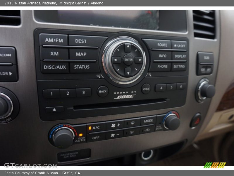 Controls of 2015 Armada Platinum