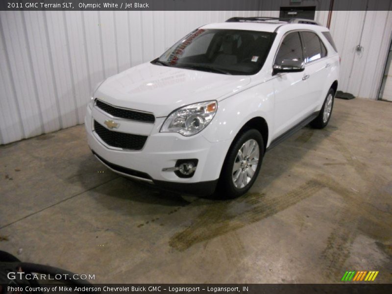 Olympic White / Jet Black 2011 GMC Terrain SLT