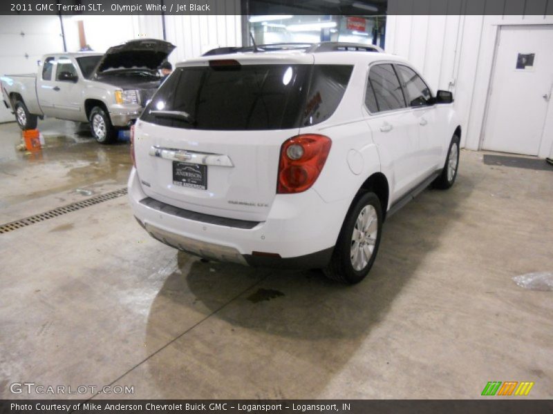 Olympic White / Jet Black 2011 GMC Terrain SLT