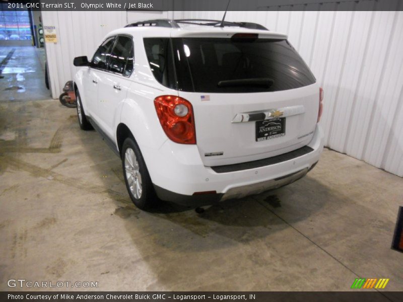 Olympic White / Jet Black 2011 GMC Terrain SLT