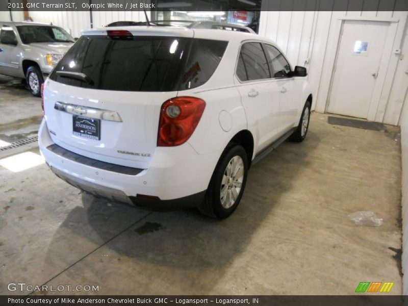 Olympic White / Jet Black 2011 GMC Terrain SLT
