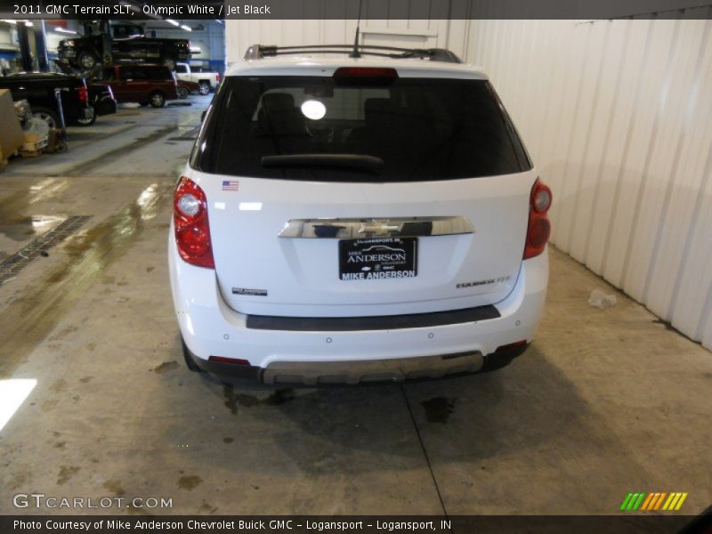 Olympic White / Jet Black 2011 GMC Terrain SLT