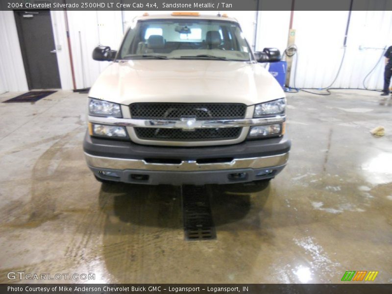 Sandstone Metallic / Tan 2004 Chevrolet Silverado 2500HD LT Crew Cab 4x4