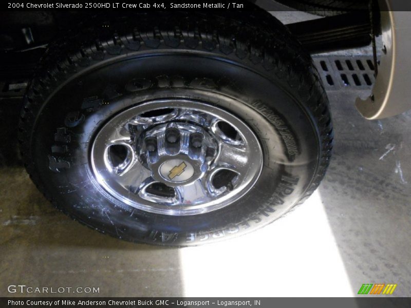 Sandstone Metallic / Tan 2004 Chevrolet Silverado 2500HD LT Crew Cab 4x4