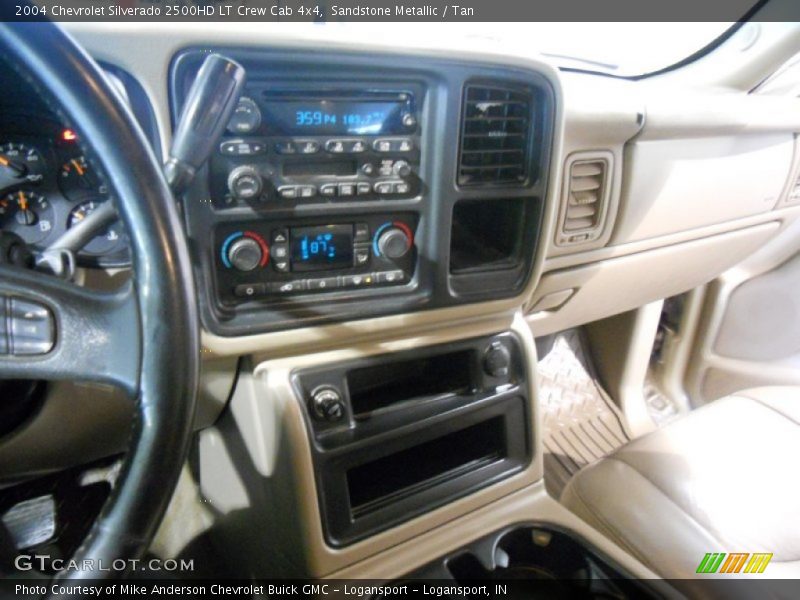 Sandstone Metallic / Tan 2004 Chevrolet Silverado 2500HD LT Crew Cab 4x4
