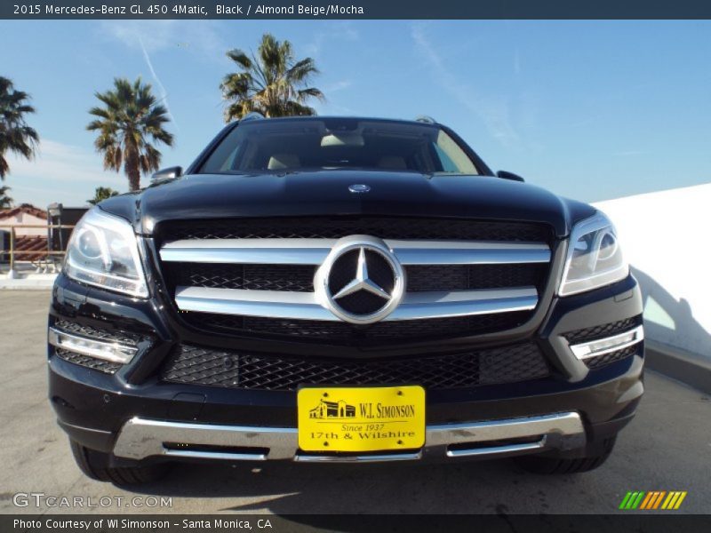 Black / Almond Beige/Mocha 2015 Mercedes-Benz GL 450 4Matic