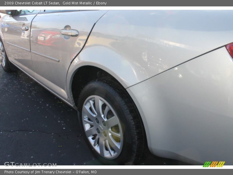 Gold Mist Metallic / Ebony 2009 Chevrolet Cobalt LT Sedan