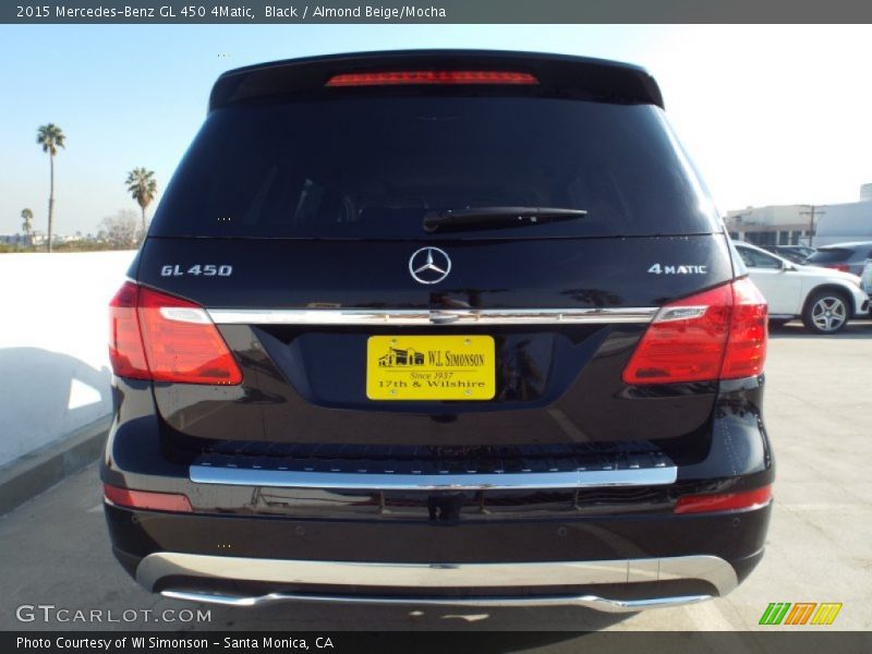 Black / Almond Beige/Mocha 2015 Mercedes-Benz GL 450 4Matic
