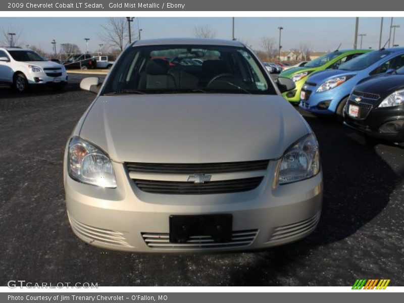 Gold Mist Metallic / Ebony 2009 Chevrolet Cobalt LT Sedan