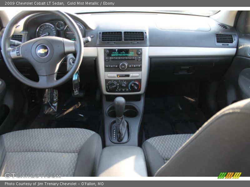 Gold Mist Metallic / Ebony 2009 Chevrolet Cobalt LT Sedan