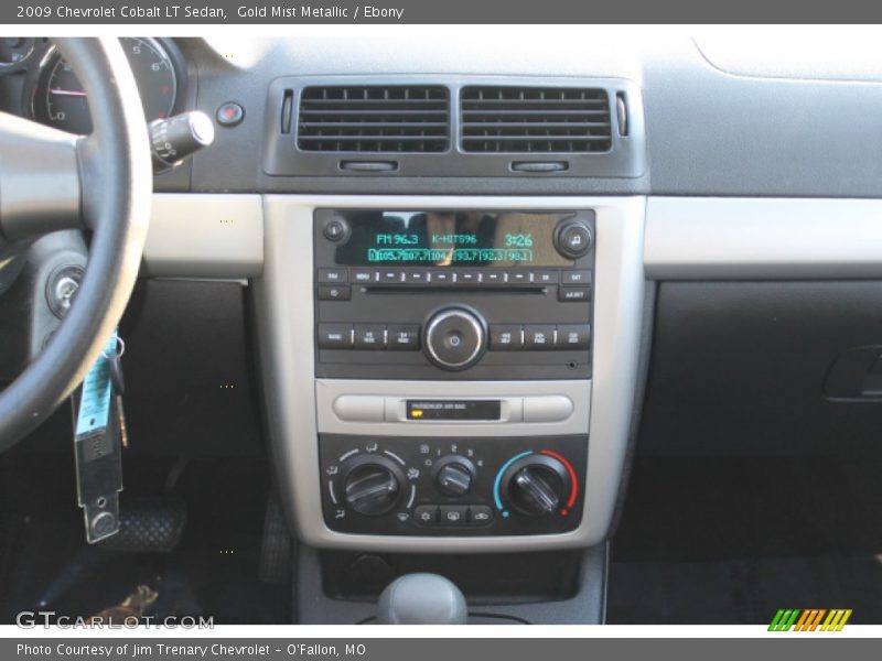 Gold Mist Metallic / Ebony 2009 Chevrolet Cobalt LT Sedan