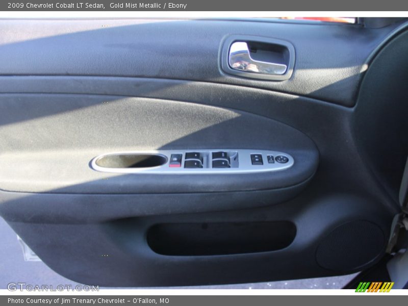 Gold Mist Metallic / Ebony 2009 Chevrolet Cobalt LT Sedan