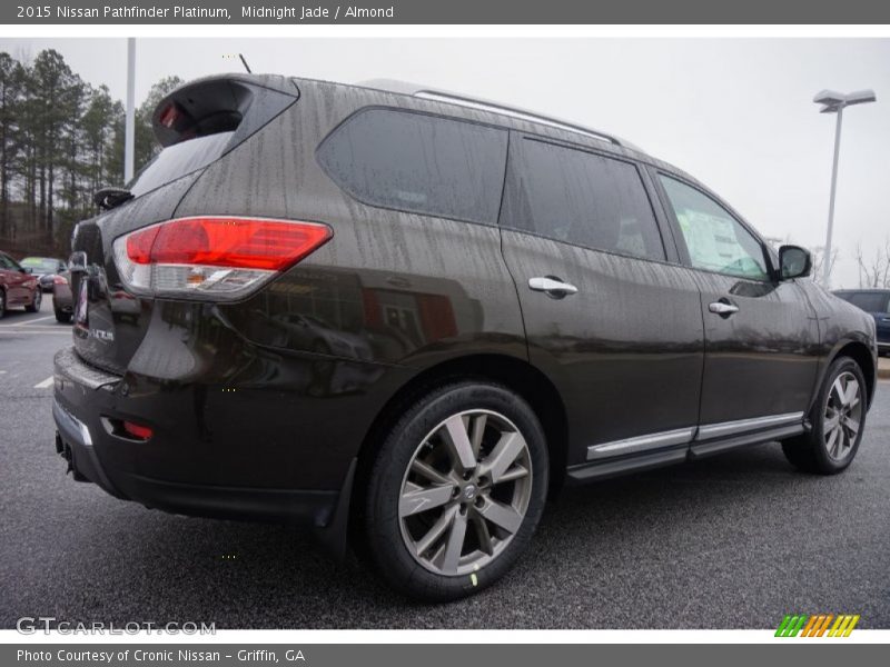 Midnight Jade / Almond 2015 Nissan Pathfinder Platinum