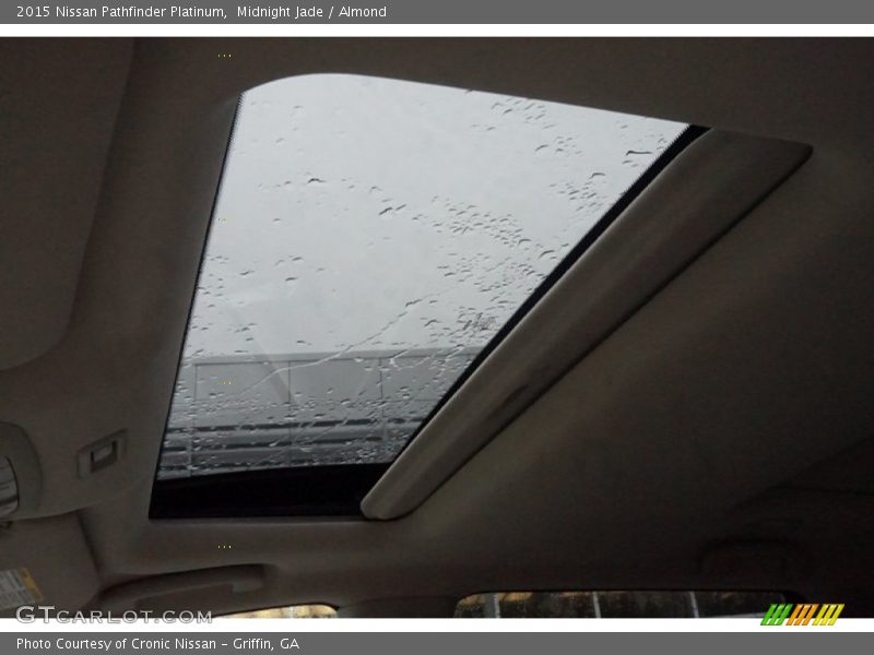 Midnight Jade / Almond 2015 Nissan Pathfinder Platinum