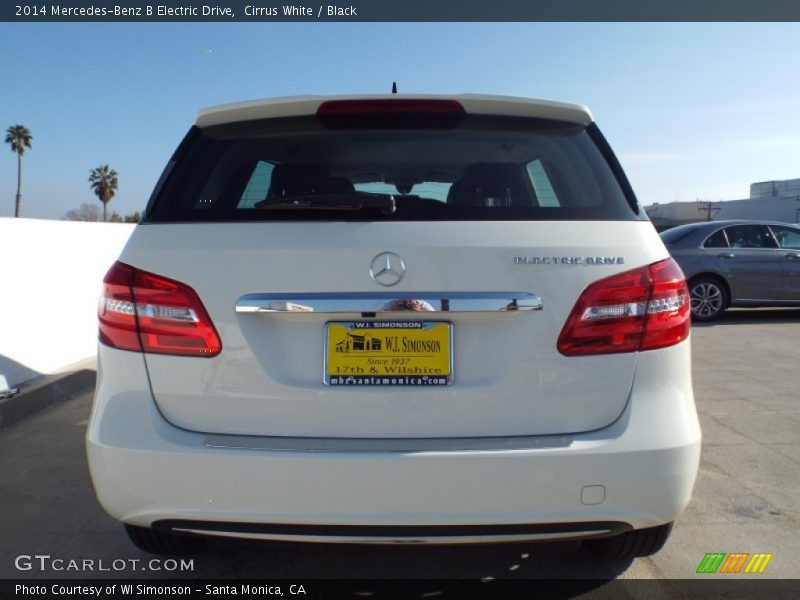 Cirrus White / Black 2014 Mercedes-Benz B Electric Drive