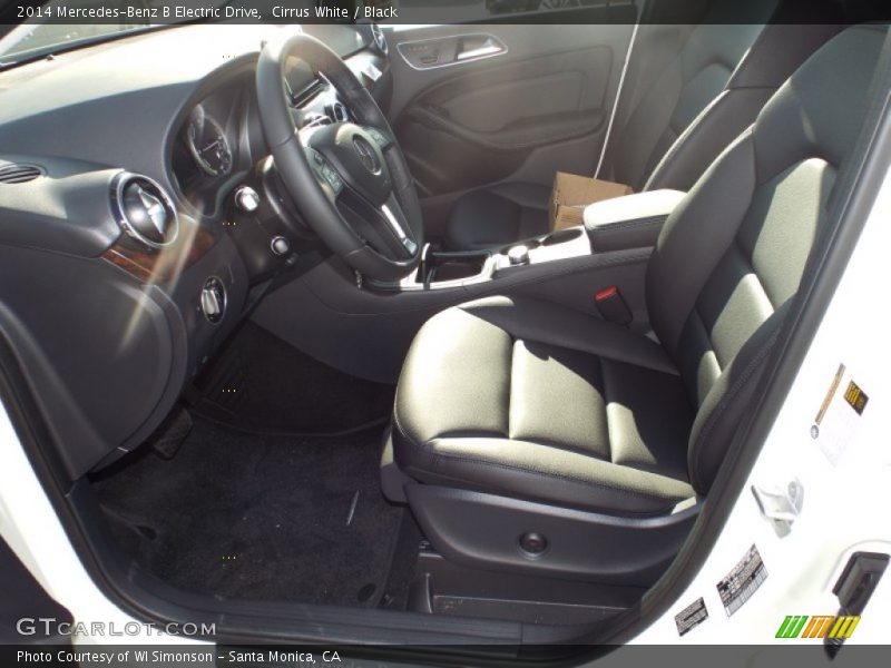 Cirrus White / Black 2014 Mercedes-Benz B Electric Drive
