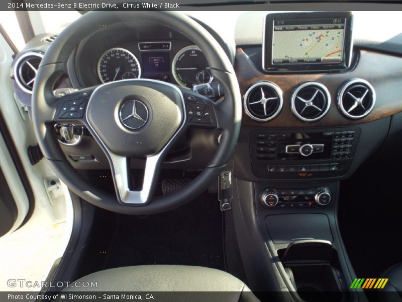 Cirrus White / Black 2014 Mercedes-Benz B Electric Drive