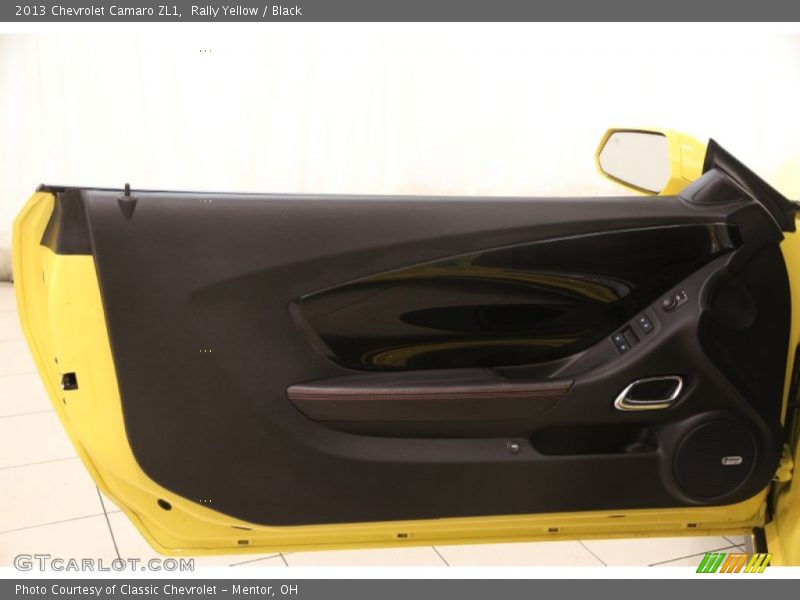 Rally Yellow / Black 2013 Chevrolet Camaro ZL1