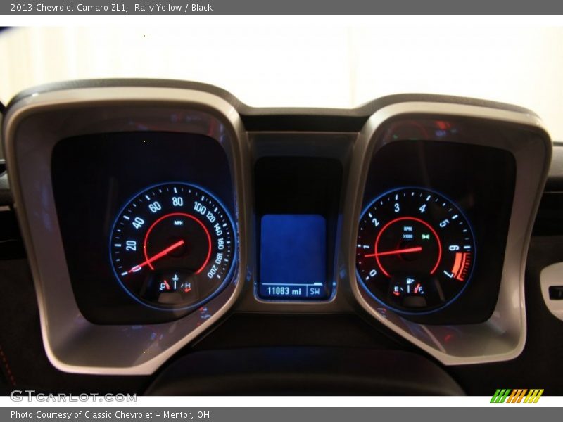 Rally Yellow / Black 2013 Chevrolet Camaro ZL1