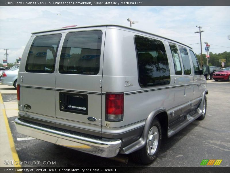Silver Metallic / Medium Flint 2005 Ford E Series Van E150 Passenger Conversion