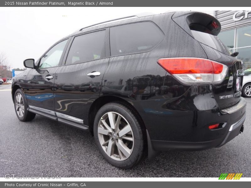 Magnetic Black / Almond 2015 Nissan Pathfinder Platinum