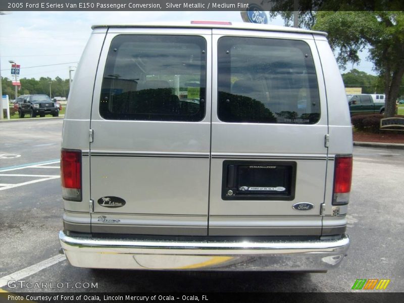 Silver Metallic / Medium Flint 2005 Ford E Series Van E150 Passenger Conversion