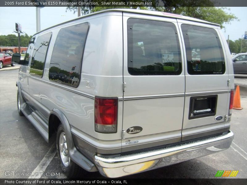 Silver Metallic / Medium Flint 2005 Ford E Series Van E150 Passenger Conversion