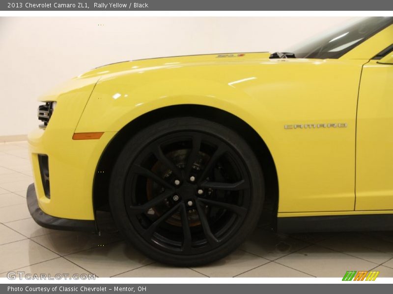 Rally Yellow / Black 2013 Chevrolet Camaro ZL1