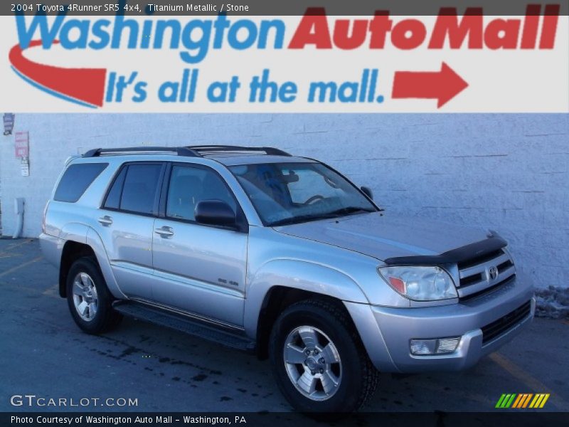 Titanium Metallic / Stone 2004 Toyota 4Runner SR5 4x4