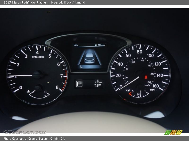 Magnetic Black / Almond 2015 Nissan Pathfinder Platinum