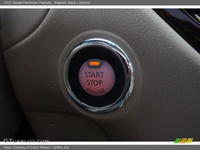 Magnetic Black / Almond 2015 Nissan Pathfinder Platinum