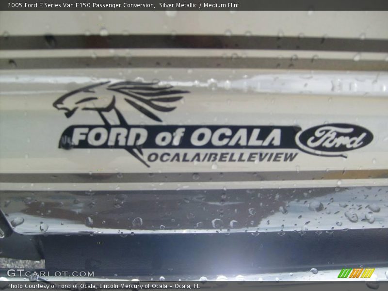 Silver Metallic / Medium Flint 2005 Ford E Series Van E150 Passenger Conversion