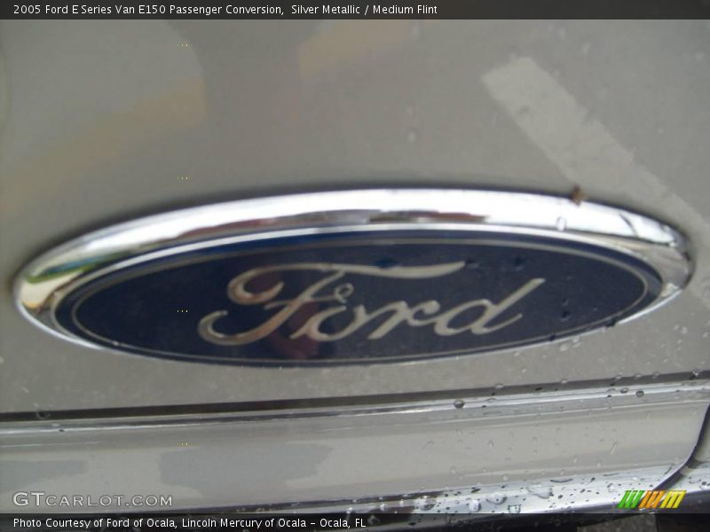 Silver Metallic / Medium Flint 2005 Ford E Series Van E150 Passenger Conversion