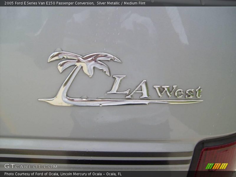 Silver Metallic / Medium Flint 2005 Ford E Series Van E150 Passenger Conversion