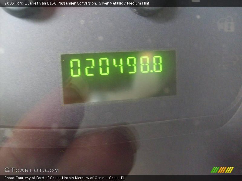 Silver Metallic / Medium Flint 2005 Ford E Series Van E150 Passenger Conversion