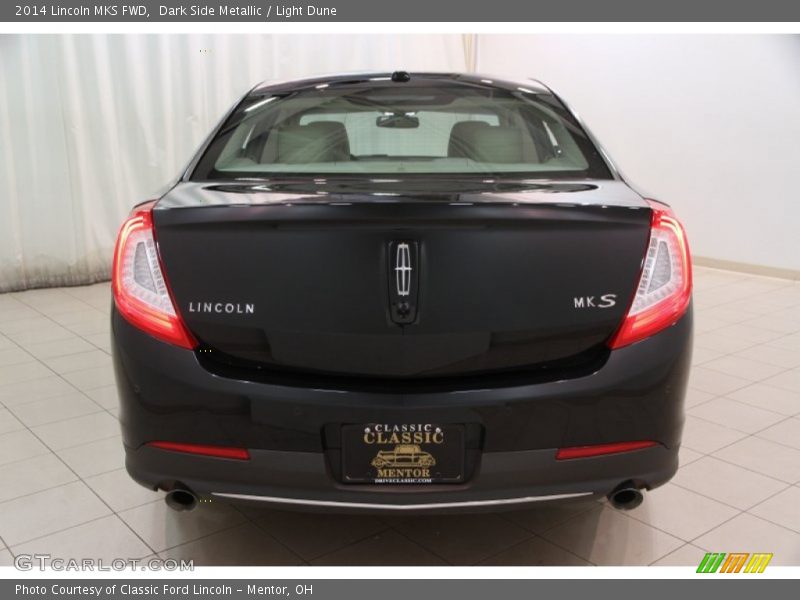 Dark Side Metallic / Light Dune 2014 Lincoln MKS FWD