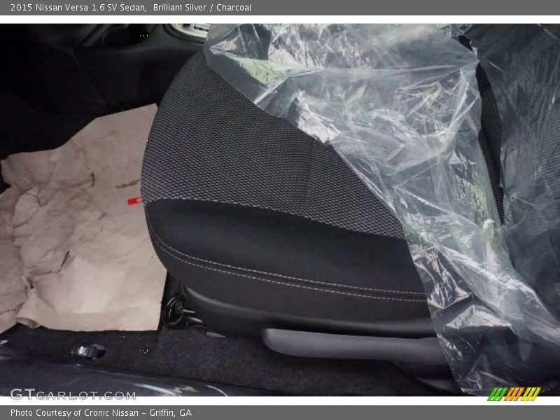 Brilliant Silver / Charcoal 2015 Nissan Versa 1.6 SV Sedan