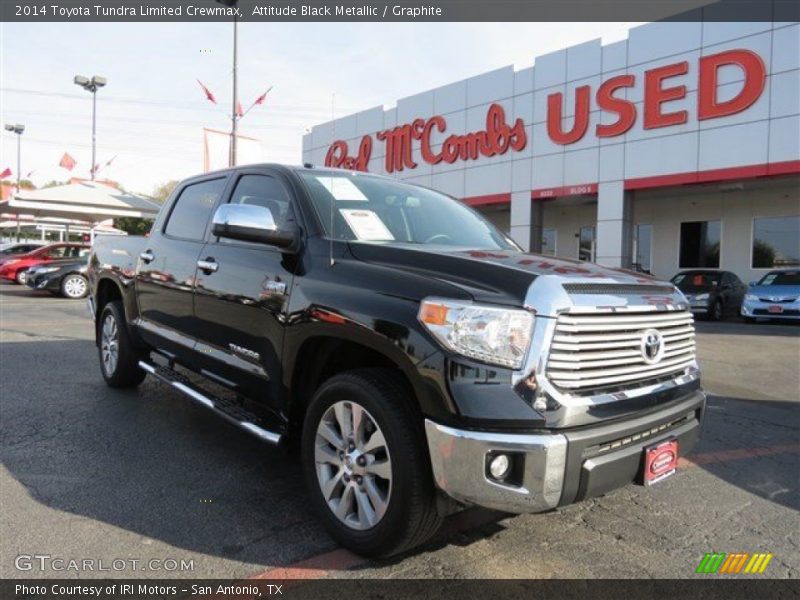 Attitude Black Metallic / Graphite 2014 Toyota Tundra Limited Crewmax