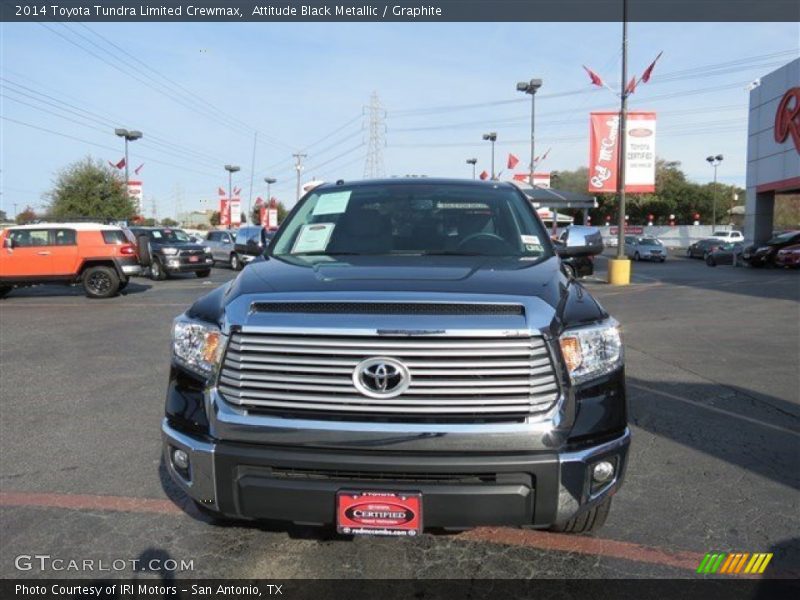 Attitude Black Metallic / Graphite 2014 Toyota Tundra Limited Crewmax