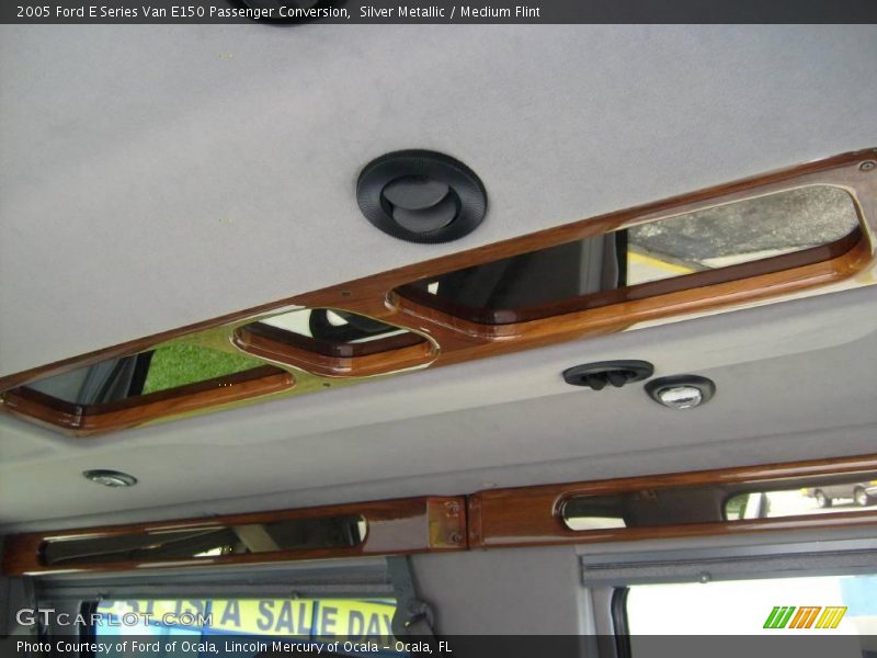 Silver Metallic / Medium Flint 2005 Ford E Series Van E150 Passenger Conversion