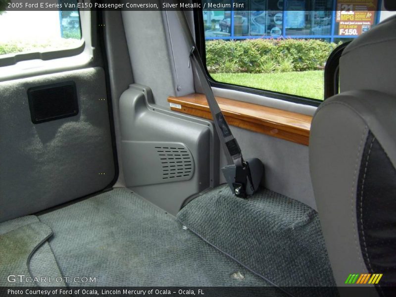 Silver Metallic / Medium Flint 2005 Ford E Series Van E150 Passenger Conversion