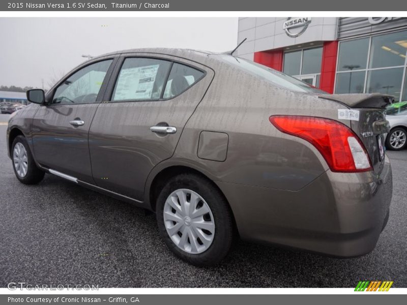 Titanium / Charcoal 2015 Nissan Versa 1.6 SV Sedan