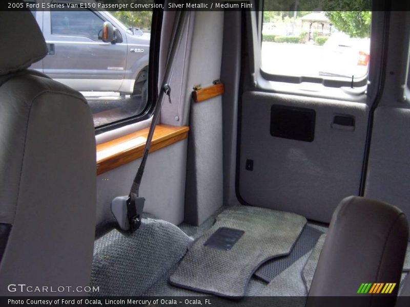 Silver Metallic / Medium Flint 2005 Ford E Series Van E150 Passenger Conversion