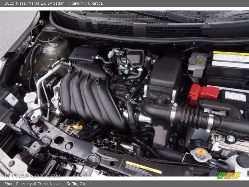Titanium / Charcoal 2015 Nissan Versa 1.6 SV Sedan