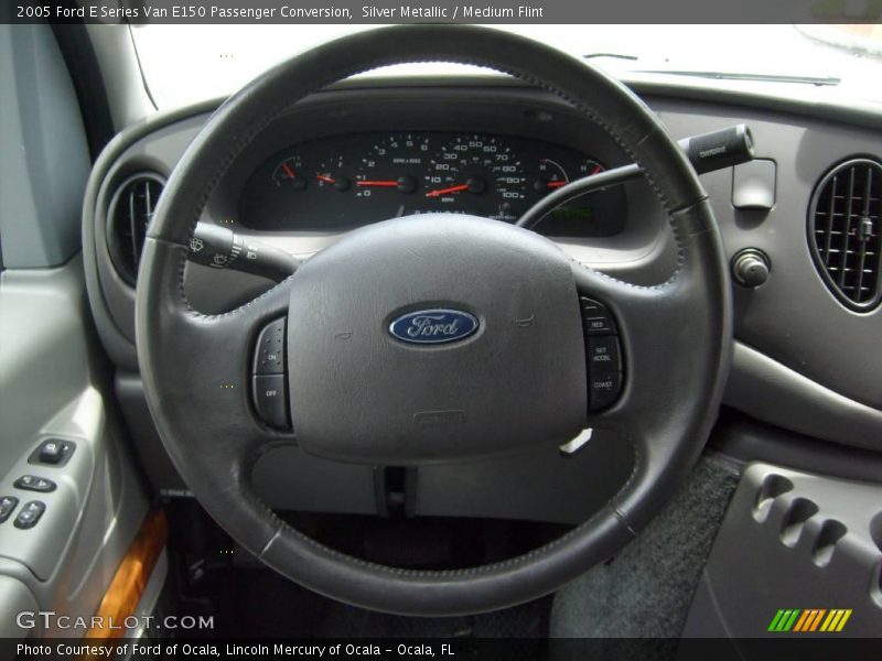 Silver Metallic / Medium Flint 2005 Ford E Series Van E150 Passenger Conversion